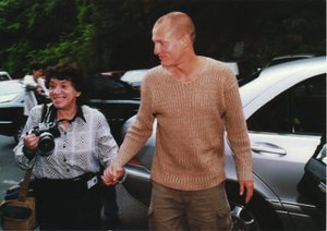 Zuzana Mináčová a Woody Harrelson, foto www.itafilm.sk