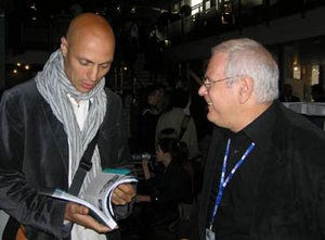 Georgi Lazarevski (Francúzsko) a Hubert Sielecki (Rakúsko) - porota krátkych filmov