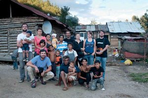 Protagonisti a štáb dokumentárnej hry. Foto: Štefan Bučka, www.zudro.sk