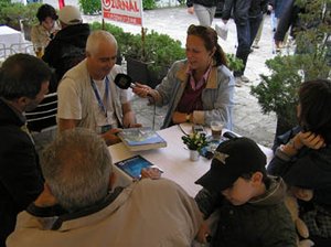 Pred krstom knihy na Artfilmfeste v Trenčianskych Tepliciach