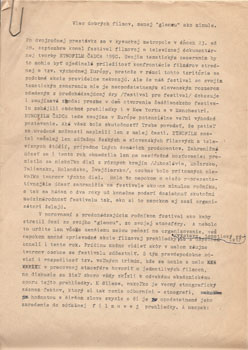 Rukopis z roku 1990