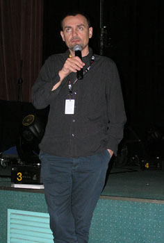 Sergej Kachkin, autor filmu Cestou domov, v diskusii po projekcii