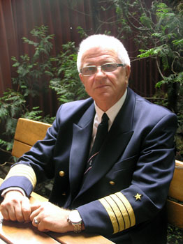 Penzionovaný kapitán Krzysztof Kotiuk