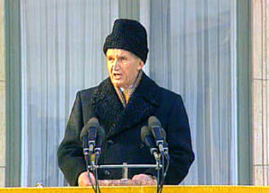 Nicolae Ceausescu, 21.12.1989